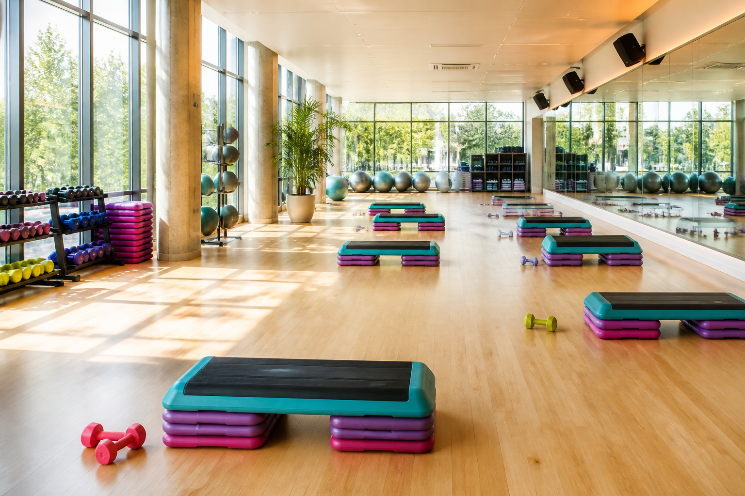 Lyst træningslokale hos HIPOWER-GYM i Greve